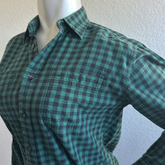Ralph Lauren Sport Green  plaid Long Sleeve - Picture 5 of 6